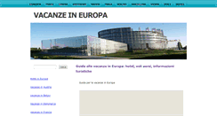 Desktop Screenshot of guidaeuropa.com