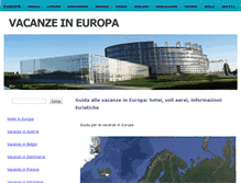 Tablet Screenshot of guidaeuropa.com